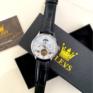 OLEVS 6652 Waterproof Luminous Mechanical Automatic Fashion Watch for Men